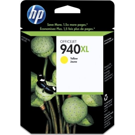 HP nr.940XL/C4909AE blækpatron, gul, 1400s