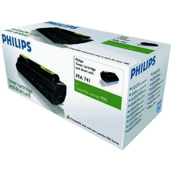 Philips PFA741 lasertoner, sort, 3300s