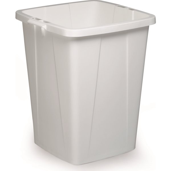 Affaldsspand 90 l, 510x487x630, Hvid