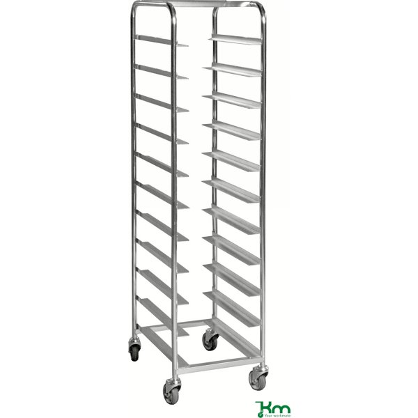 Kassevogn til 11 kasser med mål 600x400 mm