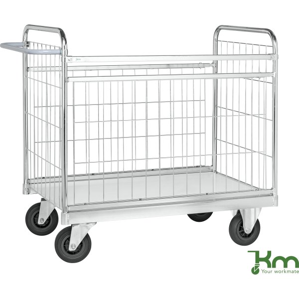 Pakkevogn, 119x65x102,5, laminatbund, 300 kg