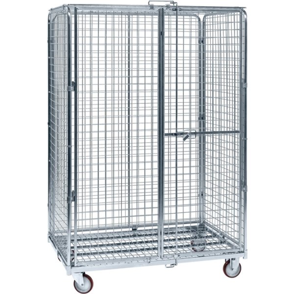 4 sidet sikkerhedscontainer, 120x80x187