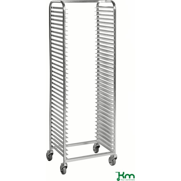 Bakkevogn til 36 bakker, 600x440x1880, 150 kg