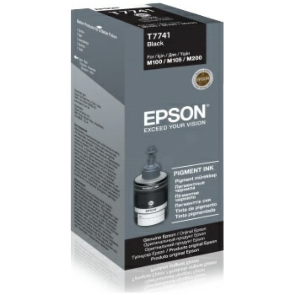 Epson T7741 XL blæktank, sort, 140ml