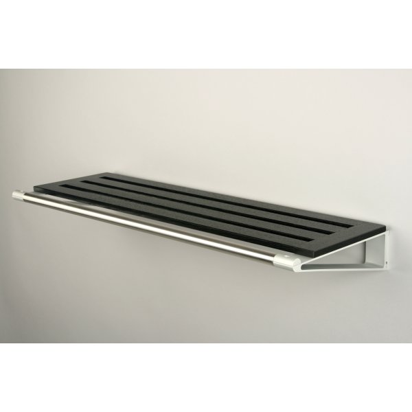 KNAX Hattehylde, 40 cm, sortbejdset eg