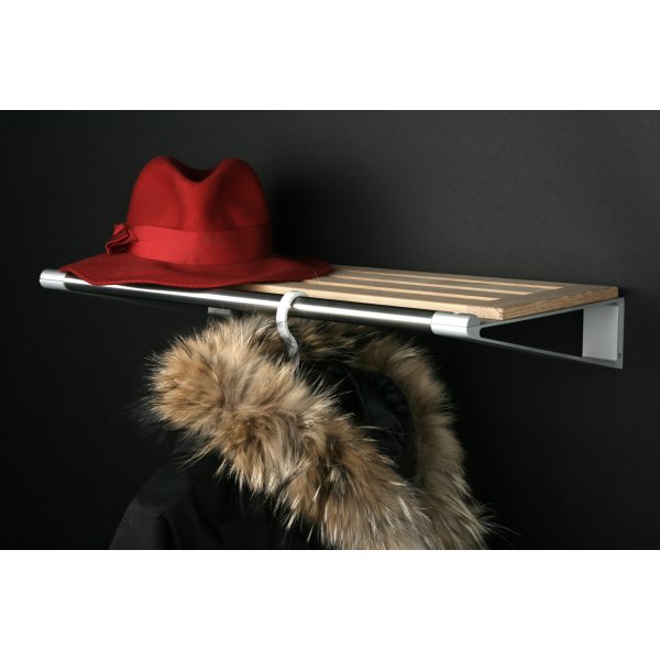 KNAX Hattehylde, 40 cm, sæbebehandlet eg