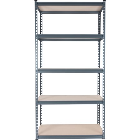 Stålreol 5 hylder, 200 kg, 180x90x45 cm