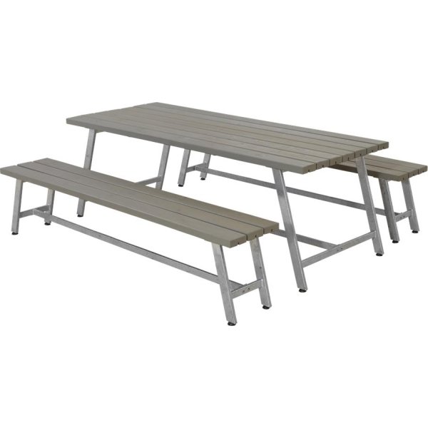 Plus Royal Plankesæt L. 207 cm, Gråbrun