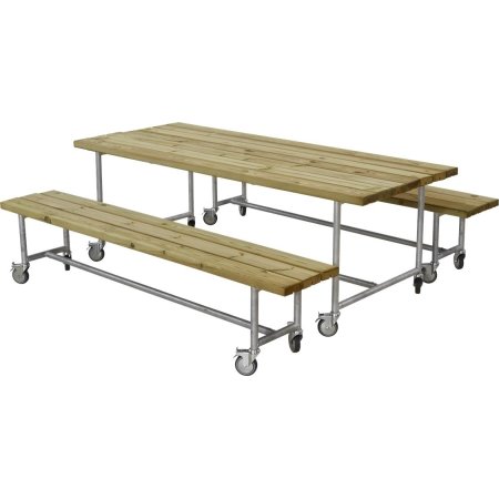 Plus Urban Picnic Plankesæt L. 207 cm, Natur