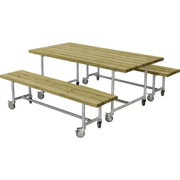 Plus Urban Picnic Plankesæt L. 177 cm, Natur