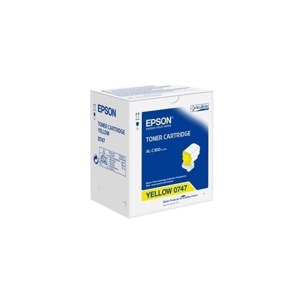 Epson C13S050747 lasertoner, gul, 8800s