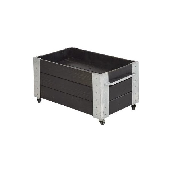 Plus Cubic Blomsterkasse 87x50x45 cm, Sort