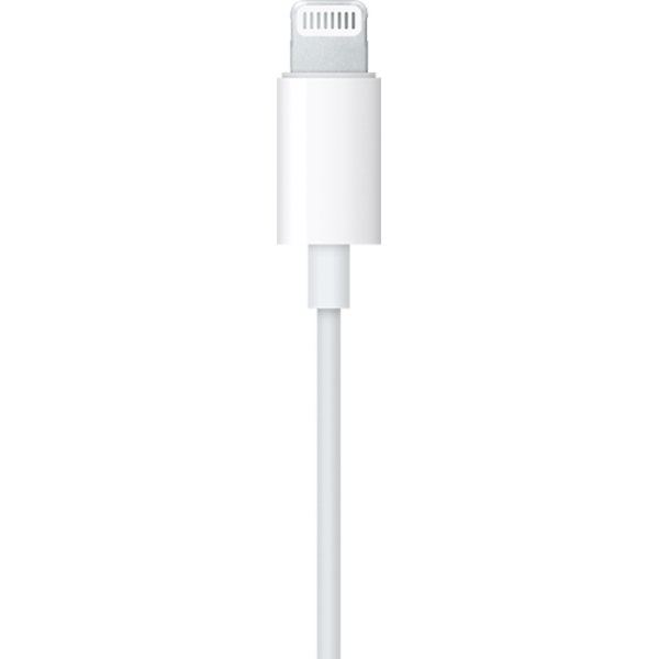 Apple EarPods høretelefoner m/Lightning-stik, hvid
