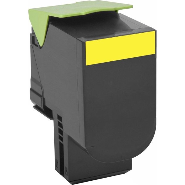 Lexmark 70C0H40 Lasertoner, gul, 3000s