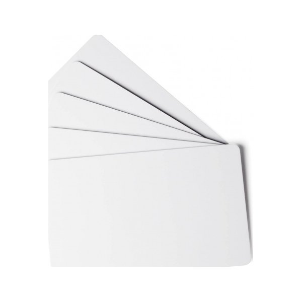 Duracard tynde plast-kort 0,5 mm, 100 stk