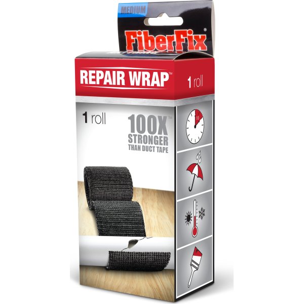 FiberFix Quickfix reparationstape, Medium
