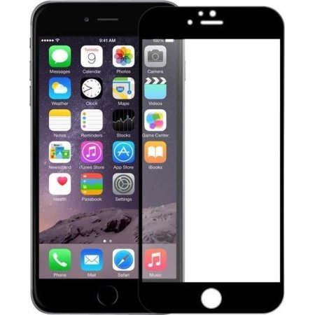 Coolreall 3D skærmbeskyttelse til iPhone 7, sort