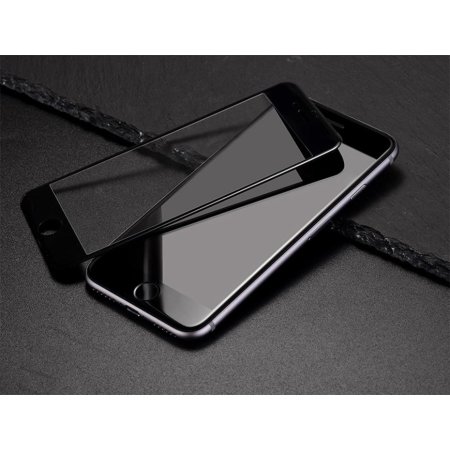 Coolreall 3D skærmbeskyttelse til iPhone 7, sort
