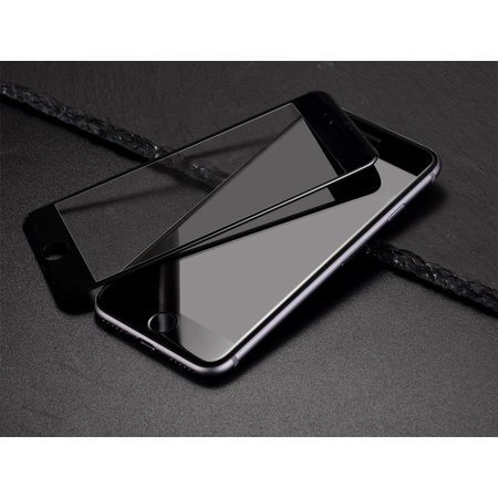 Coolreall 3D skærmbeskyttelse iPhone 7, hvid
