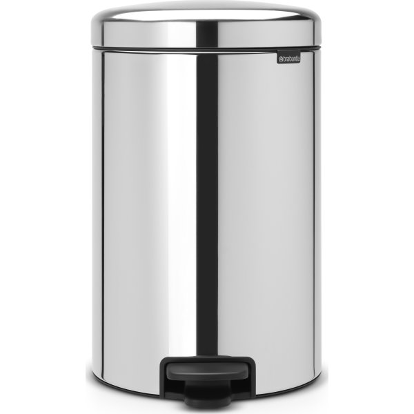 Brabantia Pedalspand, 20 L, brilliant steel