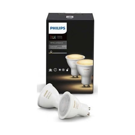 Philips HUE White Ambiance GU10 halogen spot 2-pak