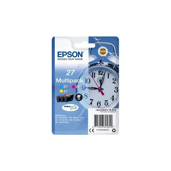 Epson 27/C13T27054012 blækpatron, sampak