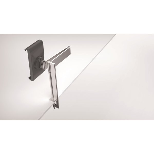 Durable fastmont. bordstander til iPad/tablet, alu