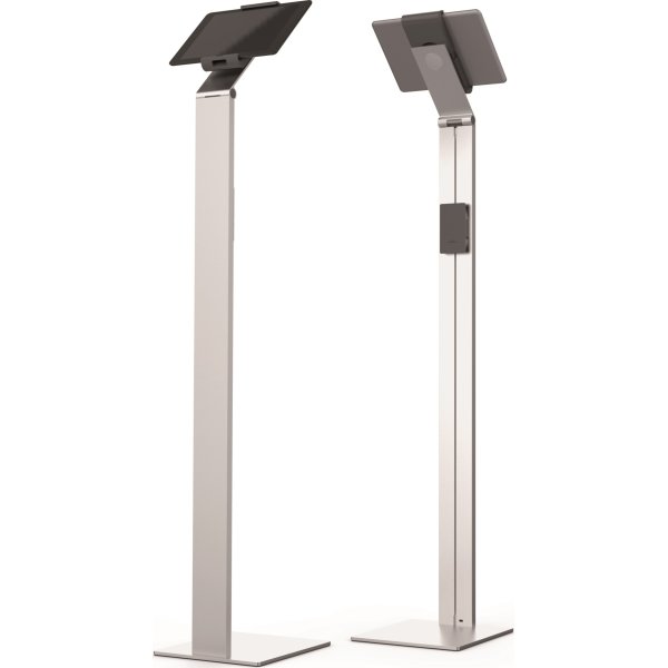 Durable gulvstander til iPad/tablet, aluminium