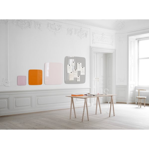 Lintex Mood Flow, 75 x 75 cm, lysegrå Shy