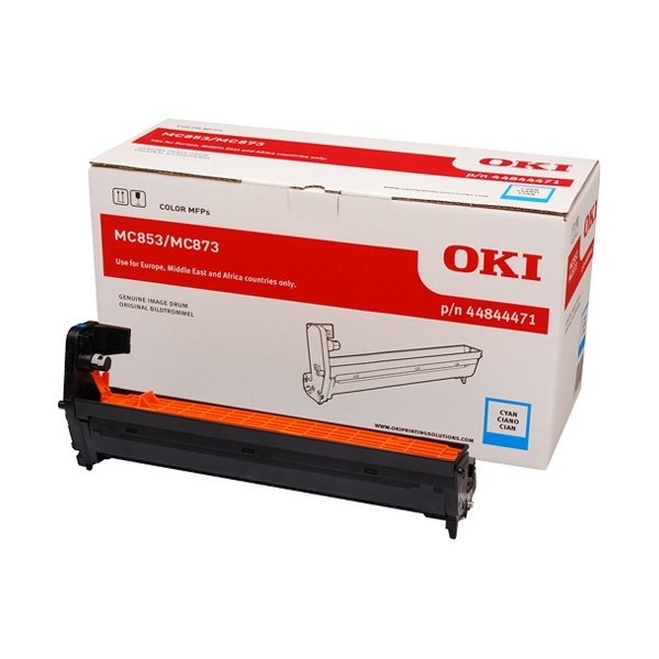 OKI 44844471 lasertromle, blå