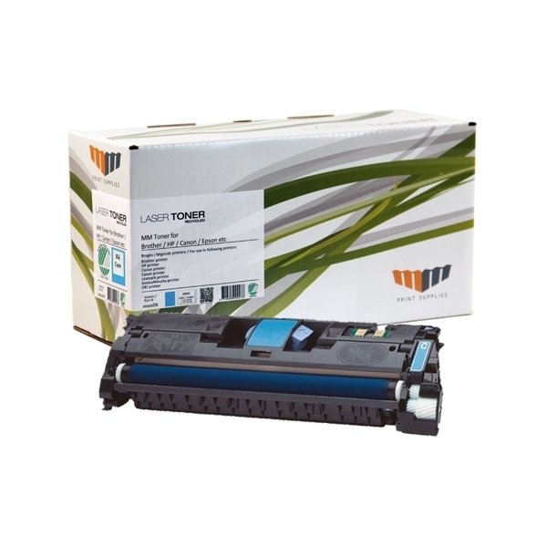 MM C9701A-Q3961A / CRT-701C lasertoner, blå, 4000s