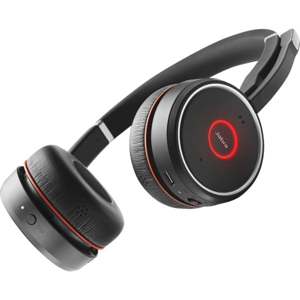 Jabra Evolve 75 Headset MS Stereo + opladerstand