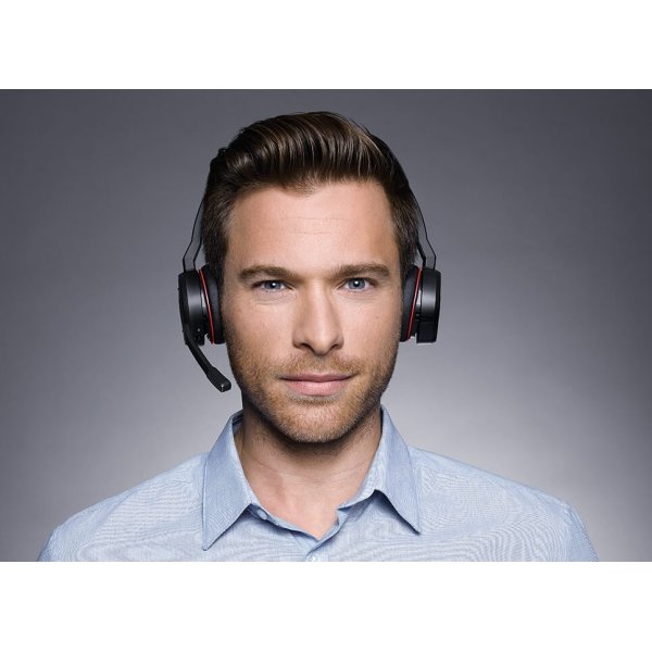 Jabra Evolve 75 Headset MS Stereo + opladerstand