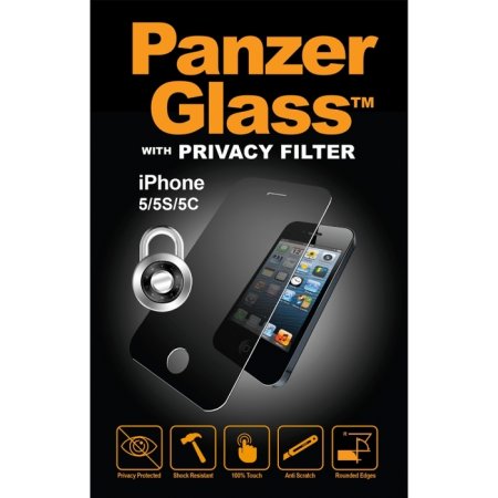 PanzerGlass privacyfilter til iPhone 5/5S/5C