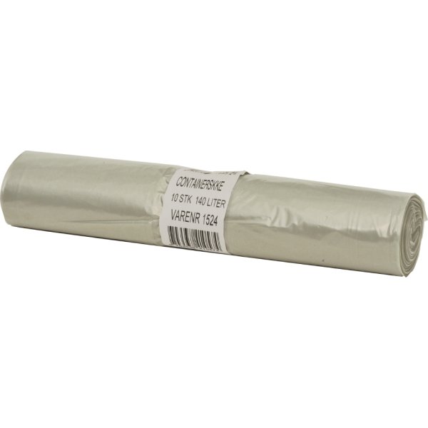 Containersæk 140 liter, 92 x 144,50 cm, natur