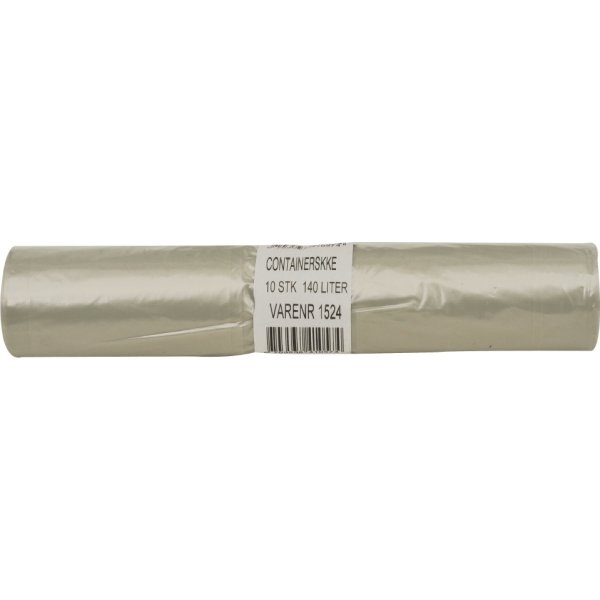 Containersæk 140 liter, 92 x 144,50 cm, natur