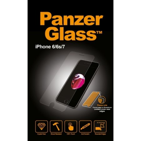 PanzerGlass skærmbeskyttelse til iPhone 6/6S/7