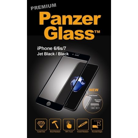 PanzerGlass PREMIUM iPhone 6/6S/7 Jet Black