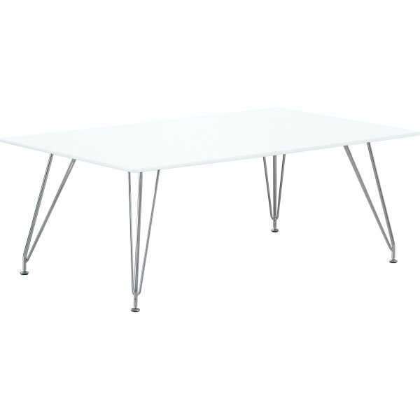 DK10 Sofabord, Hvid, 120x70 cm