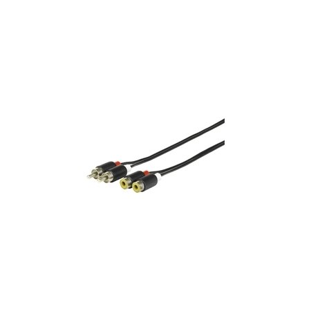 eSTUFF Phono Extension Cable 5m