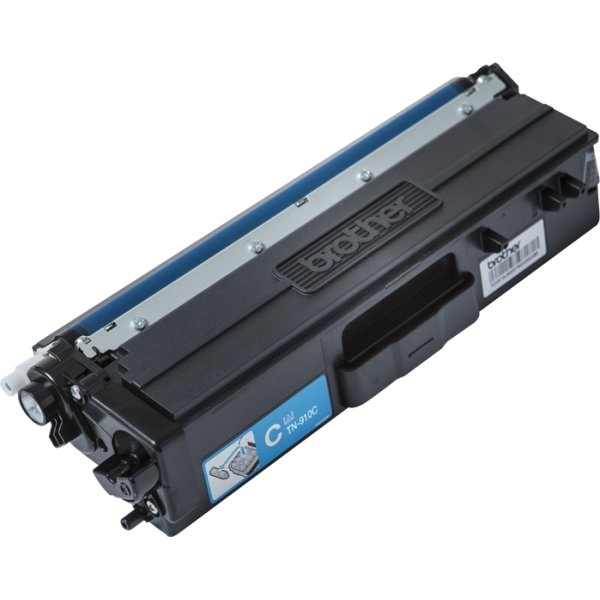 Brother TN-910C Lasertoner, Blå, 9.000 sider