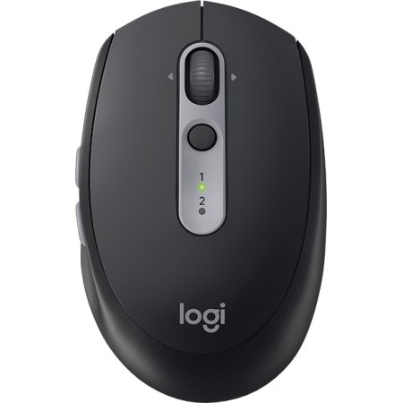 Logitech M590 Silent trådløs mus, Sort