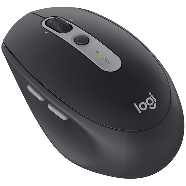 Logitech M590 Silent trådløs mus, Sort