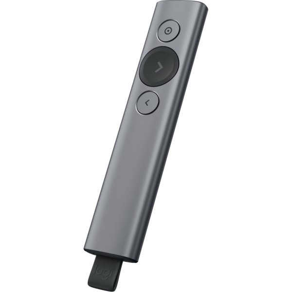 Logitech Spotlight Plus Presenter, Slate, B2B