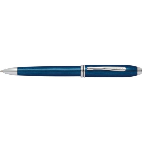 Cross Townsend kuglepen, Quartz Blue Lacquer