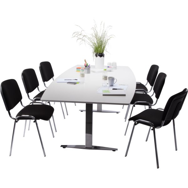 Casa Basic konferencesæt, 220x110/90 cm, laminat