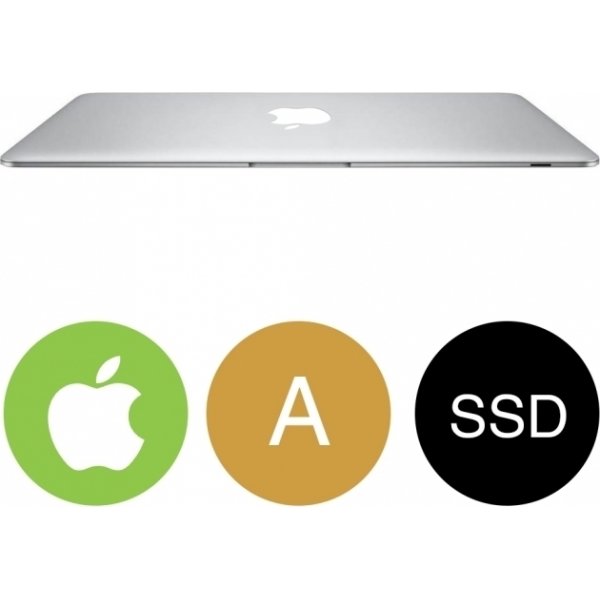 Refurbished Apple MacBook Air 13", 128GB sølv (A)
