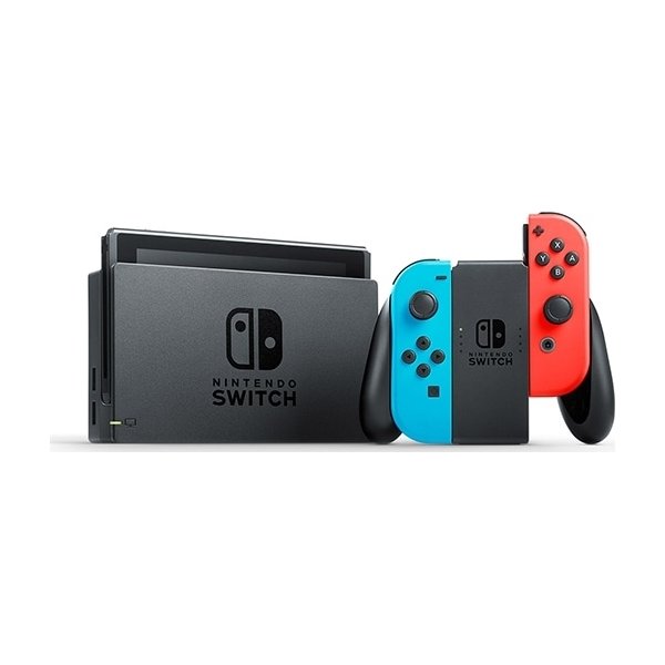 Nintendo Switch 2-i-1 consol, Rød & Blå
