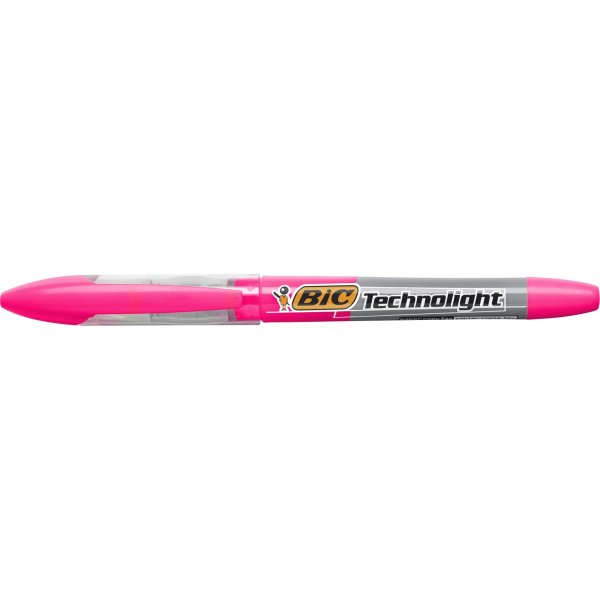 Bic Technolight Highlighter, pink Lomax A/S