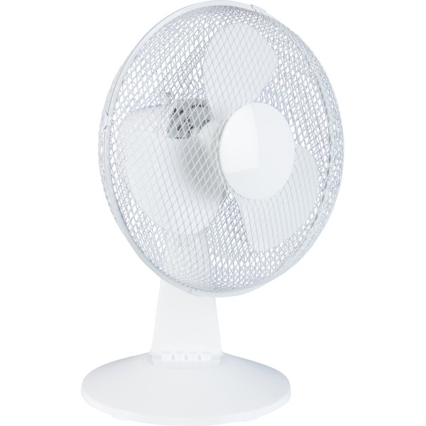 Max Bordventilator 30 cm, hvid